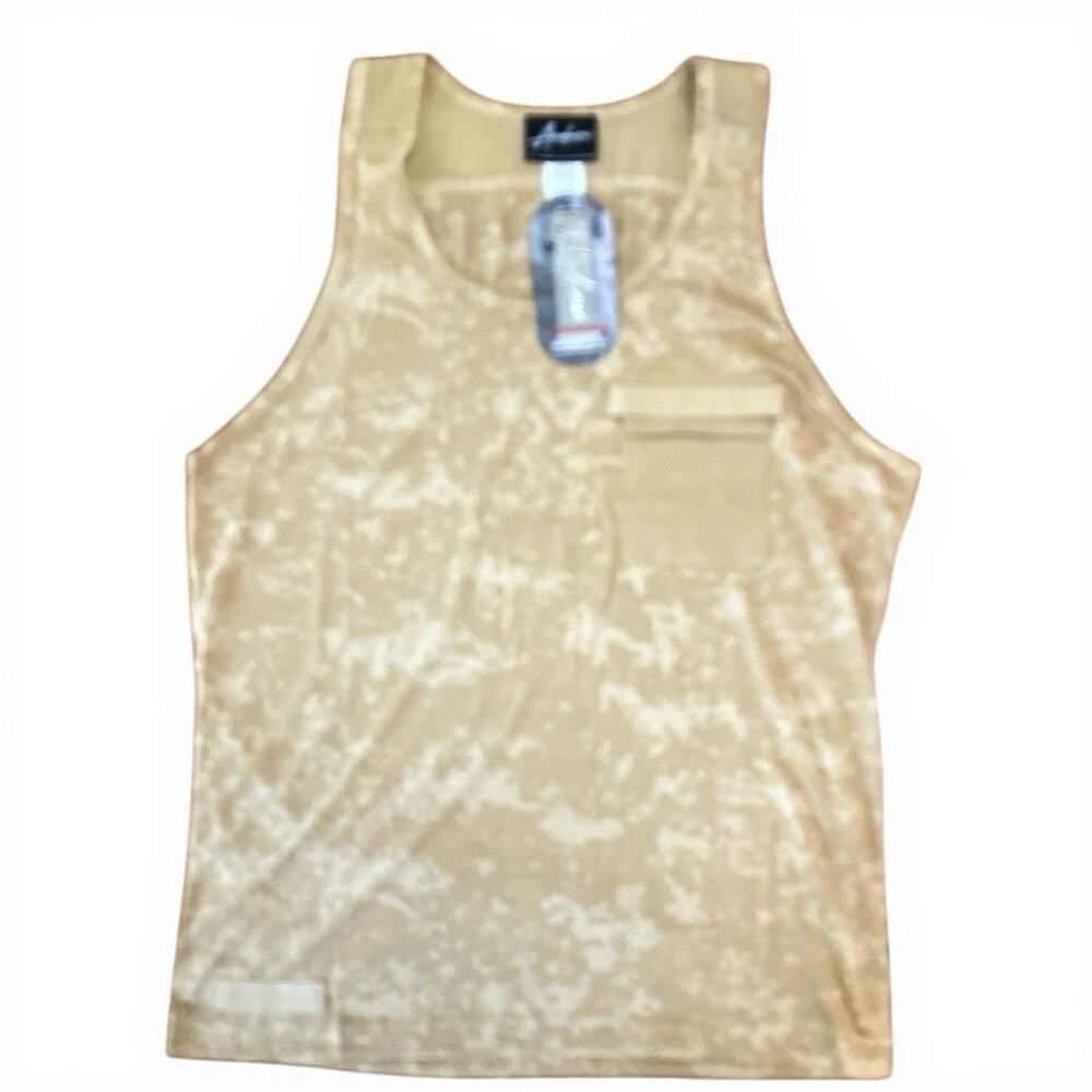 Andrew Christian Special Forces Capsule Pocket Tank Sand Large